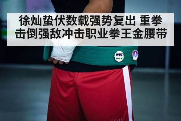 boxing champion belt